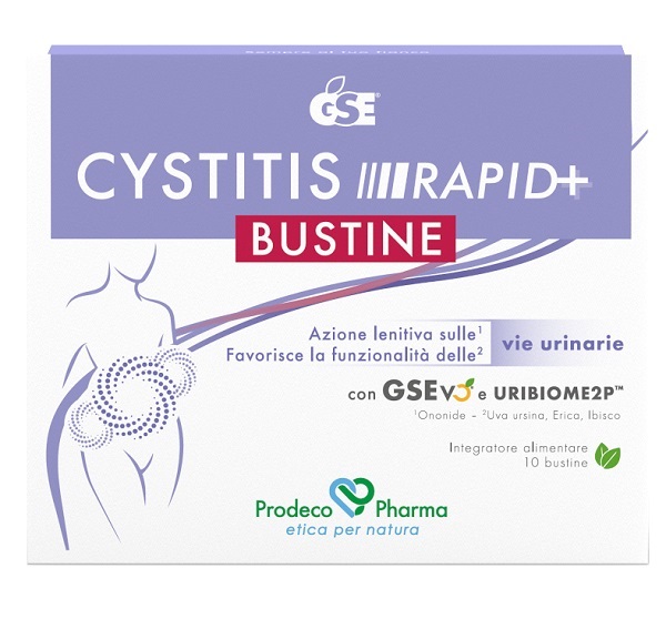 GSE CYSTITIS RAPID+ 10 BUSTINE - Farmadott.it
