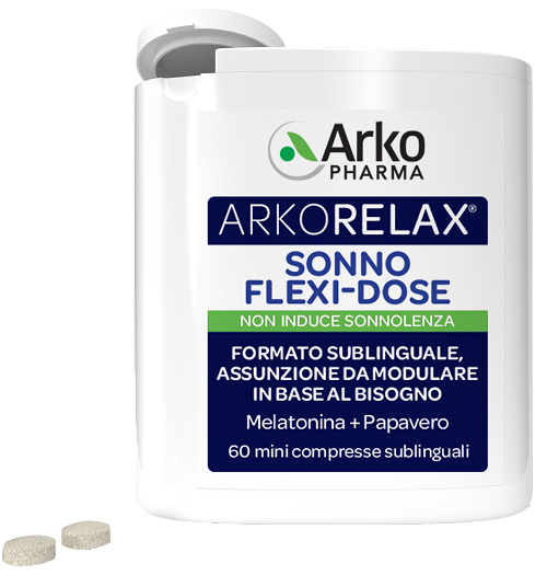 ARKORELAX SONNO FLEXI DOSE 60 MINI COMPRESSE - Farmadott.it