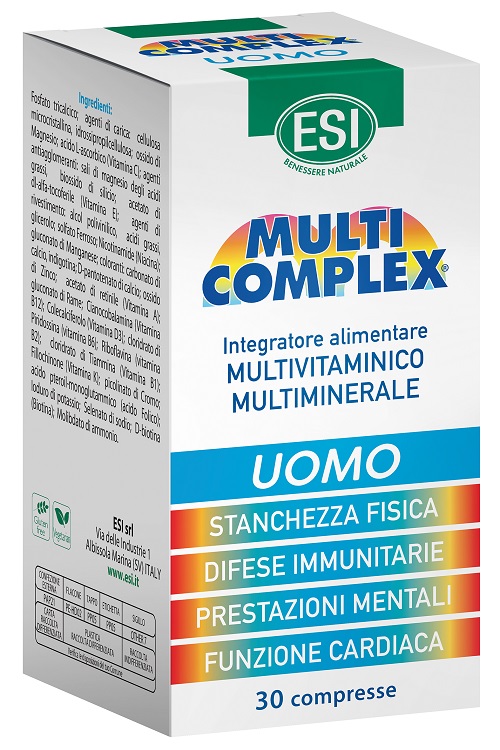 ESI MULTICOMPLEX UOMO 30 COMPRESSE - Farmadott.it