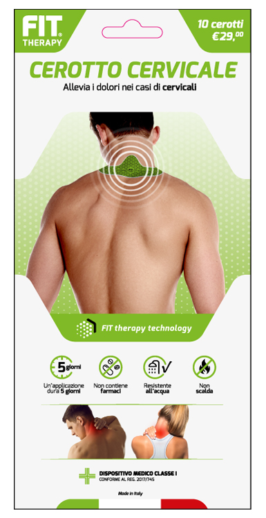 FIT THERAPY CEROTTO CERVICALE 10 PEZZI - Farmadott.it