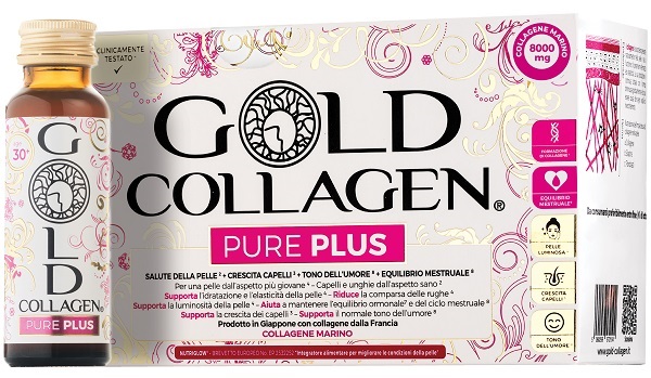 GOLD COLLAGEN PURE PLUS 10 FLACONCINI DA 50 ML - Farmadott.it
