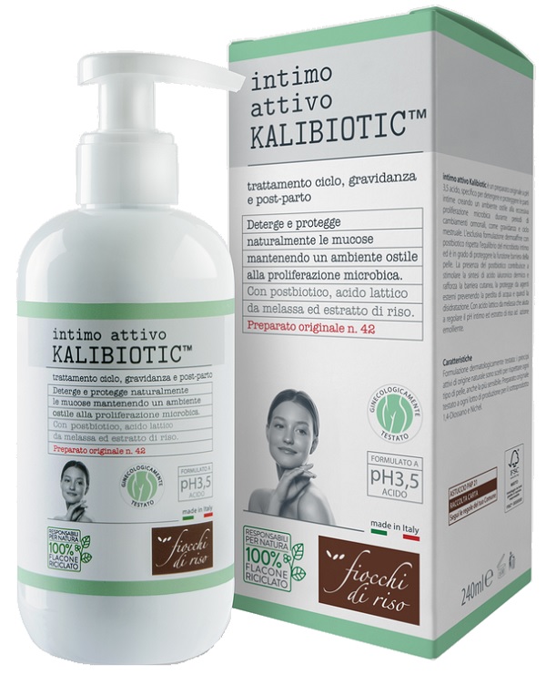 FIOCCHI DI RISO INTIMO ATTIVO KALIBIOTIC PH3.5 240 ML - Farmadott.it