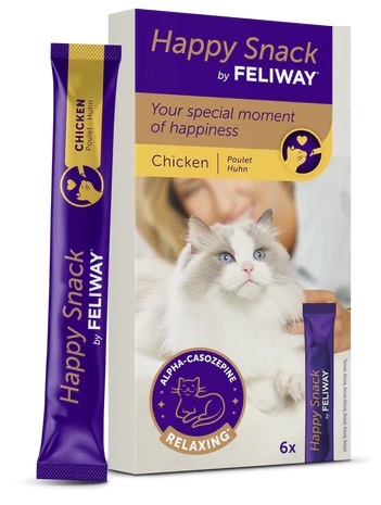 FELIWAY HAPPY SNACK POLLO 6 STICKS - Farmadott.it