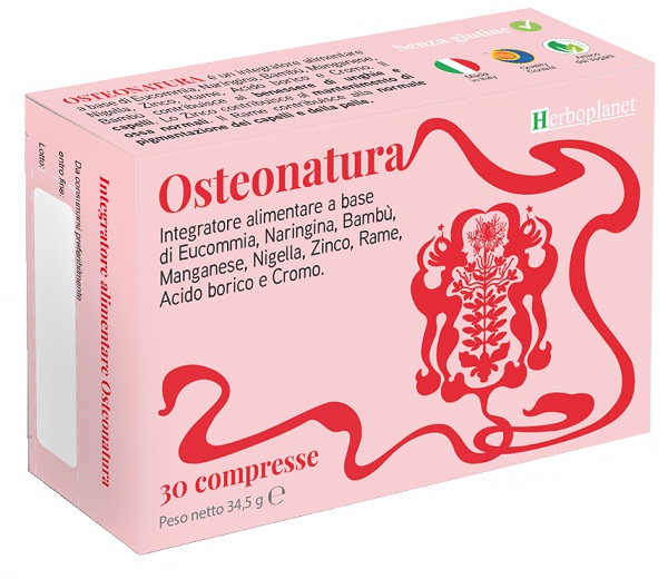 OSTEONATURA 30 COMPRESSE SENZA GLUTINE - Farmadott.it