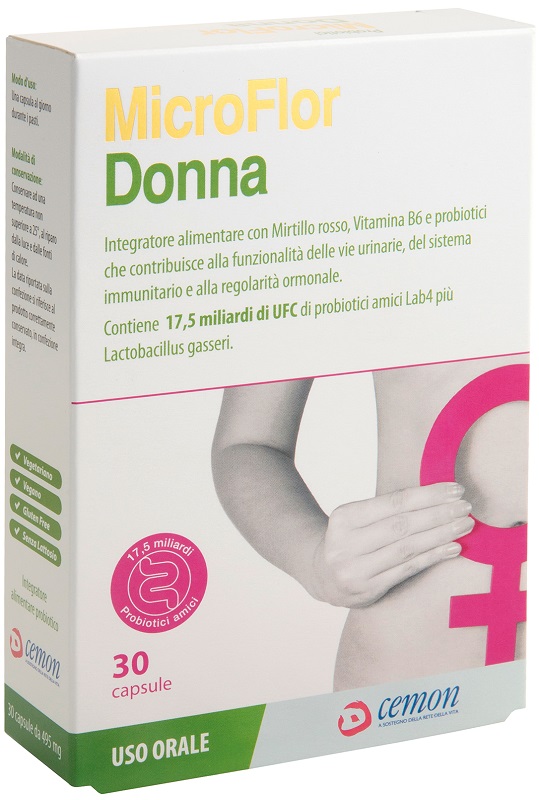 MICROFLOR DONNA 30 CAPSULE - Farmadott.it