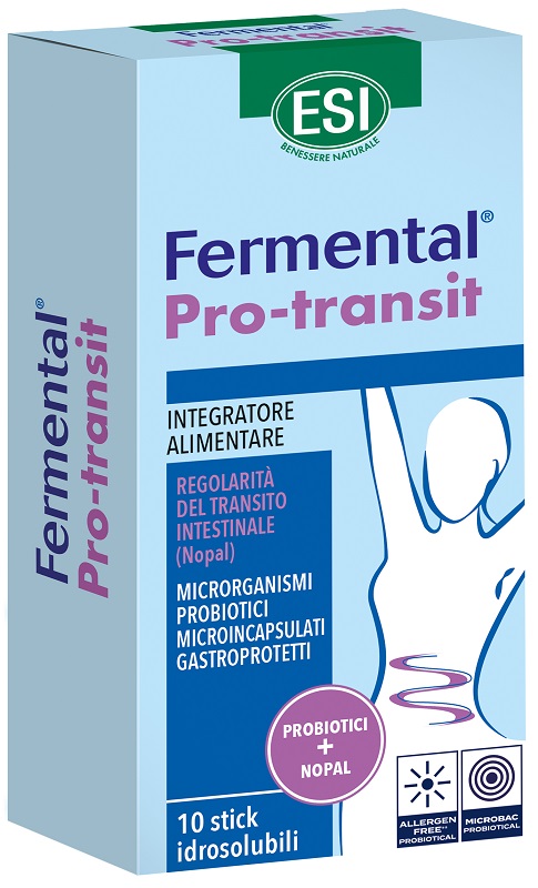 ESI FERMENTAL PRO TRANSIT 10 STICK IDROSOLUBILI - Farmadott.it