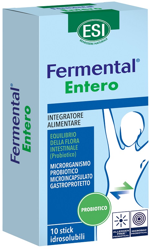 ESI FERMENTAL ENTERO 10 STICK IDROSOLUBILI - Farmadott.it