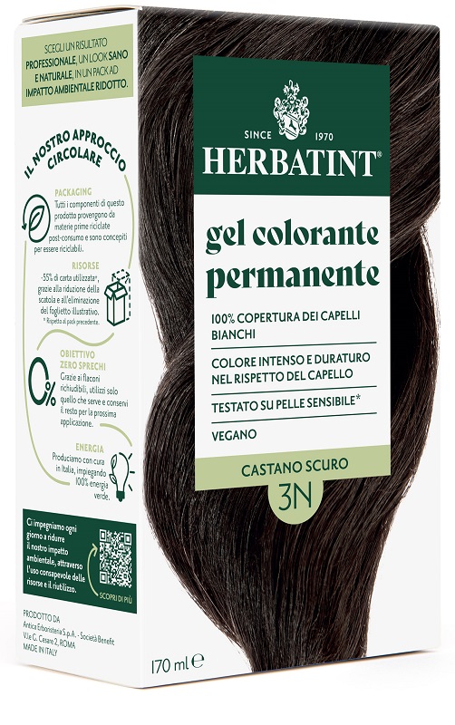 HERBATINT 3N CASTANO SCURO 170 ML - Farmadott.it