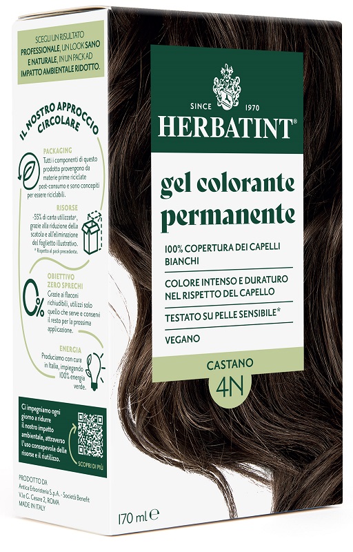 HERBATINT 4N CASTANO 170 ML - Farmadott.it