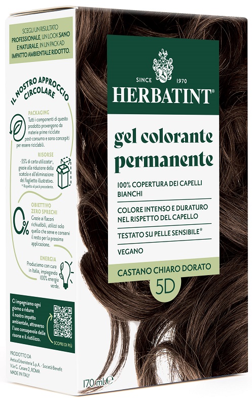 HERBATINT 5D CASTANO CHIARO DORATO 170 ML - Farmadott.it