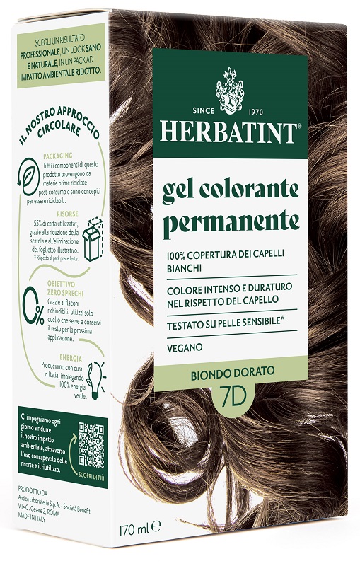 HERBATINT 7D BIONDO DORATO 170 ML - Farmadott.it