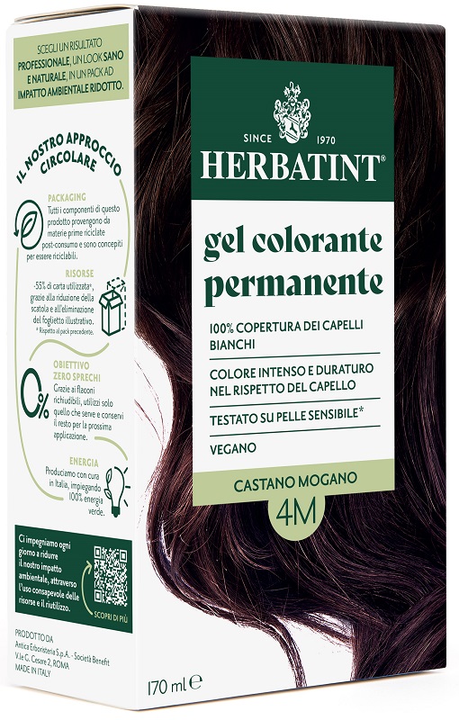 HERBATINT 4M CASTANO MOGANO 170 ML - Farmadott.it