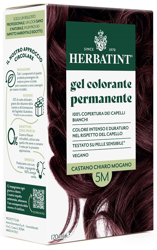 HERBATINT 5M CASTANO CHIARO MOGANO 170 ML - Farmadott.it