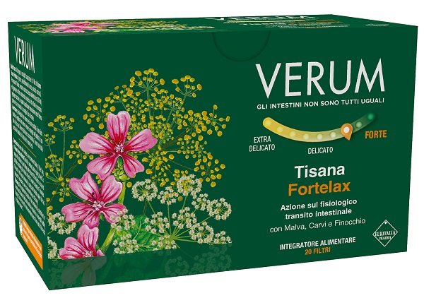 VERUM FORTELAX TISANA 20 FILTRI NEW - Farmadott.it