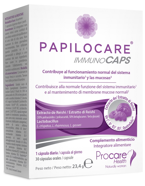 PAPILOCARE IMMUNOCAPS 30 CAPSULE - Farmadott.it