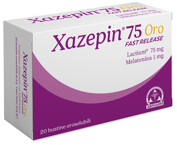 XAZEPIN 75 ORO FAST RELEASE 20 BUSTINE - Farmadott.it