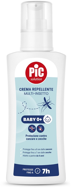 PIC SOLUTION CREMA REPELLENTE MULTI-INSETTO BABY 0+ 100 ML - Farmadott.it