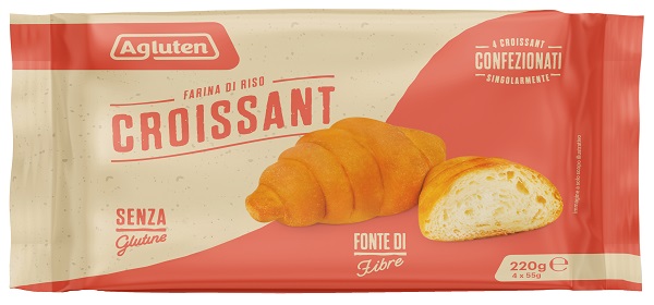AGLUTEN CROISSANT CLASSICI 4 PEZZI DA 50 G LATTE DELATTOSATO - Farmadott.it